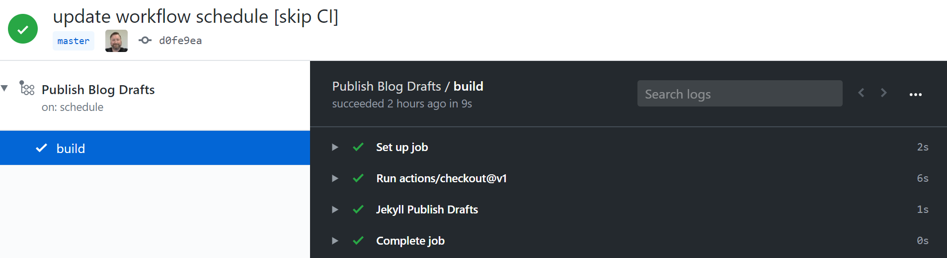Publish Blog Drafts Publish Blog Drafts